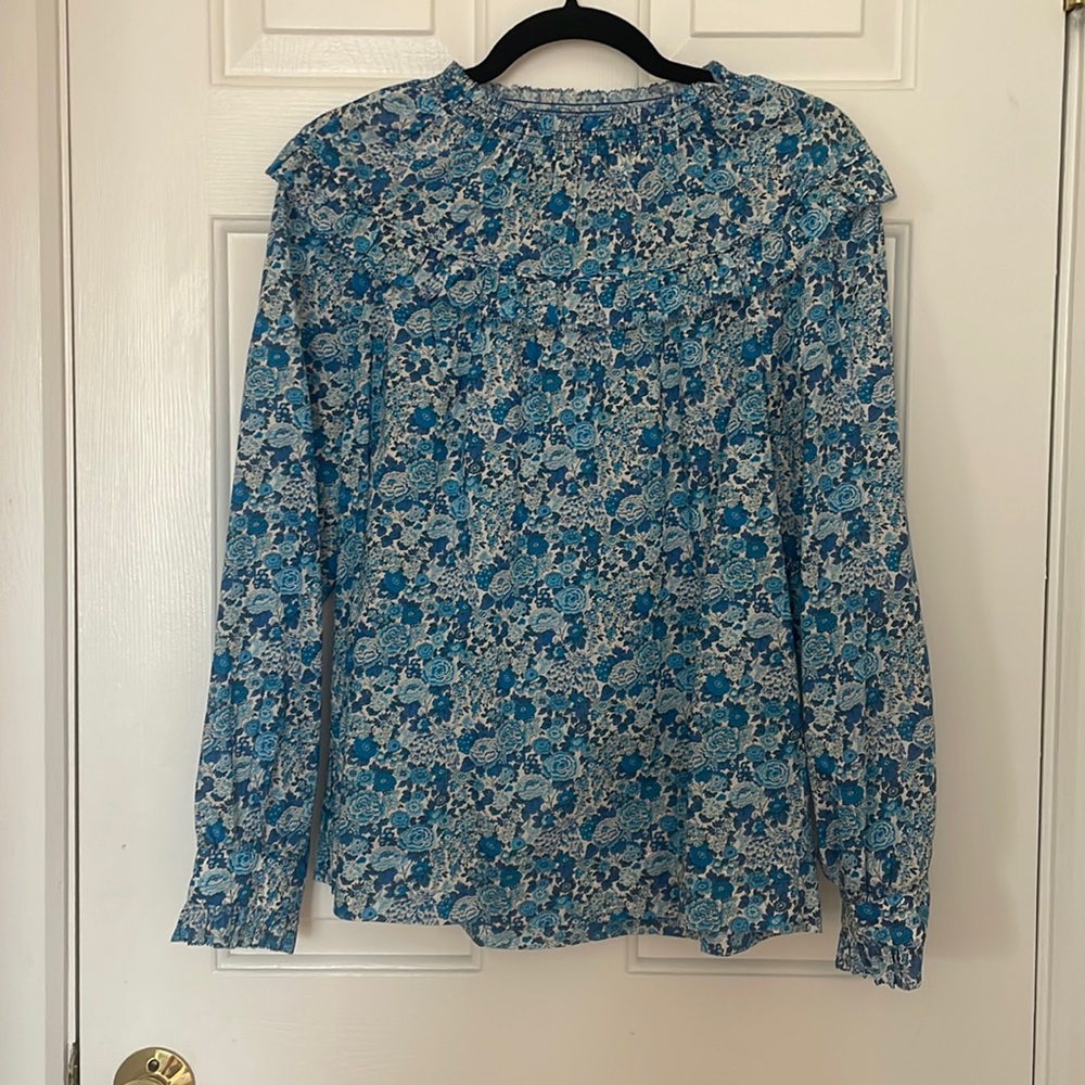 Liberty J Crew Floral Top